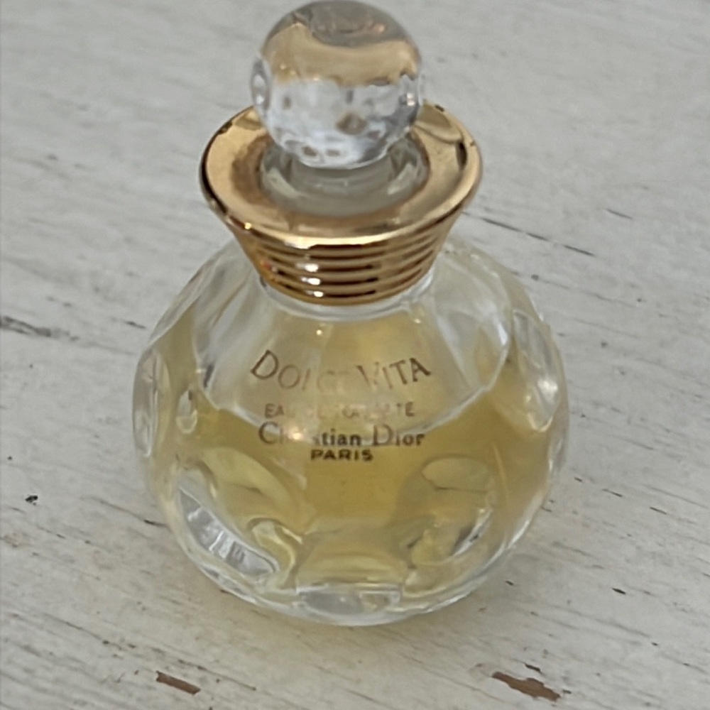 Vintage Dolce Vita Eau De Toilette Christian Dior 1.7oz mini bottle